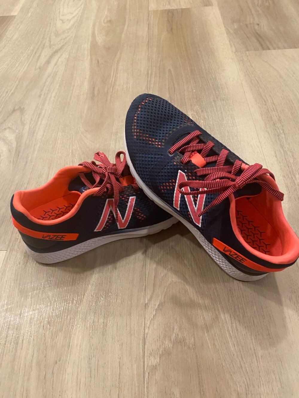 New Balance Vazee Running Shoes Navy Orange Women’s 7.5 Athletic Sneakers - Picture 7 of 7